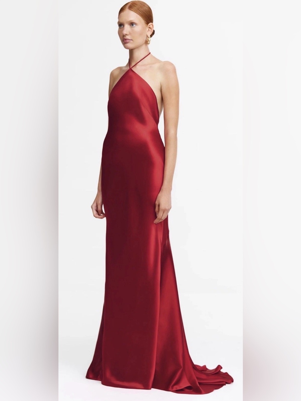 Acler Tarnacre Gown in Red Size US 6